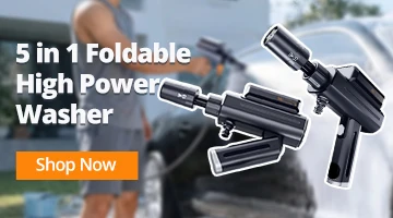 5-in-1 Foldable High Power Cordless Car Washer