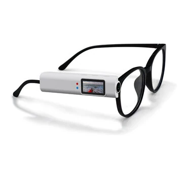 4K Mini FPV Eyeglasses Video Shooting HD Camera WiFi Intelligent Headset Glasses Outdoor Sports Video Sound Recording