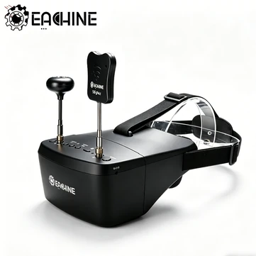 Eachine EV800D 5.8GHz 40CH 5 Inch 800*480 Video Headset HD DVR Diversity FPV Goggles With Battery For RC Model