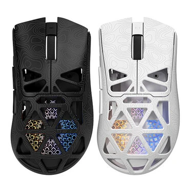 FURYCUBE G11 Hollow Design Wireless Gaming Mouse with RGB Light Three-mode PAW3311 Sensor 22000DPI 180+ Battery Life 67g Lightweight E-sports Gamer Mice