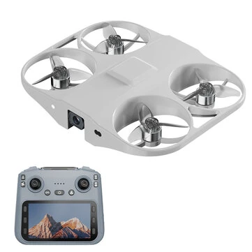 AIR Mini Palm Selfie Drone 140g GPS WiFi FPV with Real 2.5K HD Camera Servo Gimbal Optical Flow Positioning APP Screen Controller Brushless RC Quadcopter RTF