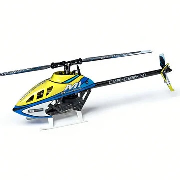 OMPHOBBY M1 V3 PRO 2.4G 6CH 3D Aerobatic Brushless Motor RC Helicopter BNF BNF with OFS3 Flight Control System Built-in ELRS Receiver