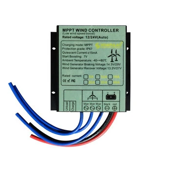 SMARAAD Wind Turbine Generator MPPT Controller 10A 12V 24V 48V Water Proof MPPT Rectifier Brake Charging Controllers