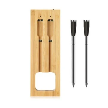 Comfook Smart Meat Thermometer BBQ Food Grill Thermometer High-Heat Perform Fast Charging Waterproof APP Support for Kitchen Camping Cooking