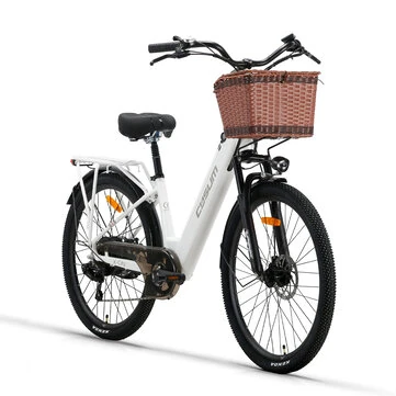 [EU Direct] CYSUM X-city Electric Bike 48V 10.4Ah Battery 250W Motor Top Speed 25KM/H 26inches Tires 80KM Max Mileage 120KG Max Load Sustainable Commuting Electric Bicycle