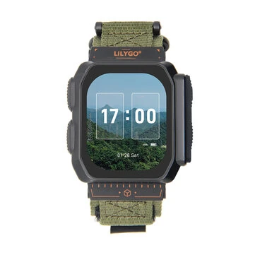 LILYGO T-Watch Ultra Watch ESP32-S3 Development Board 2.06 Inch AMOLED 410x502 Capacitive Touch Wi-Fi BLE 5.0 LoRa SX1262 16MB Flash 8MB PSRAM NFC GNSS Programmable Watch
