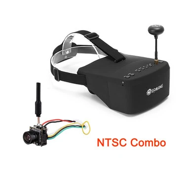 Eachine EV800 5 Inches 800x480 5.8GHz FPV Goggles 40CH Raceband Auto-Searching Build In Battery For FPV Drone