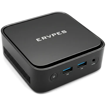 ERVPES E1 Mini PC AMD Ryzen 3 3250C 8GB DDR4 256GB SSD WIFI5 4K Triple Output Windows 11 Pro Mini Gaming Computer