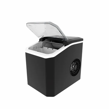 Novulife YH-16 Portable Mini Desktop Ice Maker Quick Ice Cubes in 6-8 Mins Adjustable Ice Size with 1.3L Ice Storage for Home Office Use