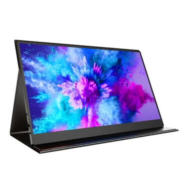 UPERFECT UTouch E7 15.6 Inch 1080P Touch Screen Monitor with 10-point Touch Portable Monitors Built-in Dual Stereo Speakers USB-C Mini HD for Laptop Phone Gaming Switch M156U05