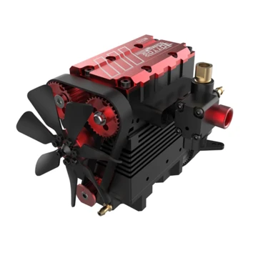 Toyan FS-L200AC OT 7cc SOHC 4 Stroke 2 Cylinder Air Cooling ICE DIY Nitro Engine Kit for RC Car