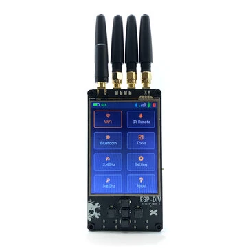 ESP138D ESP32 H-RADIO SI4732 Full Band FM AM SSB AIR Band Receiver TEF6686 FM Receiver 2 in 1 Handheld Radio with Bluetooth