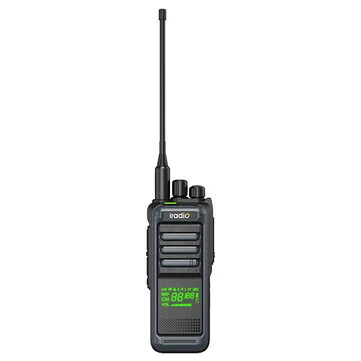 Iradio CP-1800 20W Walkie Talkie 199CH 350-550MHz Long Range 2400mAh Battery Double PTT Buttons Type-C Fast Charging Ham Two Way Radio