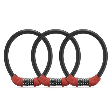 LAOTIE UL01 U-Shape Bike Lock Steel Password Lock Five-digit Code Anti-theft 1.72CM Thickened Portable Safety Cable Lock for Duotts ENGWE Ridstar FAFREES SAMEBIKE MTB Bike Electric Bike Scooter Motorcycle