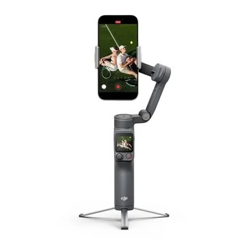 DJI Osmo Mobile 8P 3-Axis Foldable Handheld Gimbal Smart Follow Multi-Subject Tracking 10H Long Battery Type-C Charging Gimbal Stabilizer for Smartphone Vlog Video Photography