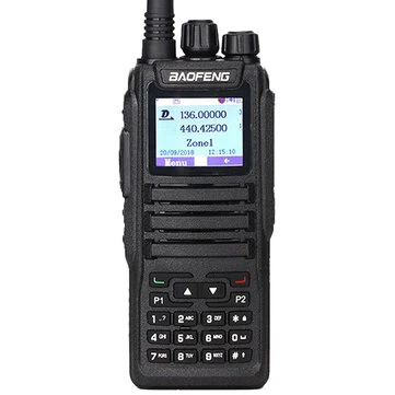 BAOFENG DM-1701 Digital Mobile Radio UV 136-174MHz 400-520MHz 2200mAh Analog Digital Ham Radio Compatible with Open GD77 DMR Two Way Radio