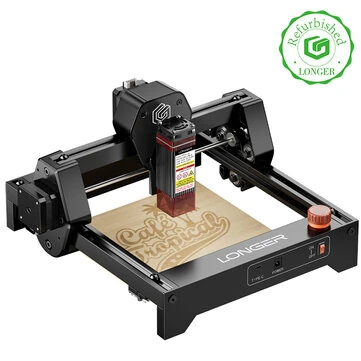 [EU Direct]Refurbished LONGER RAY5 Mini 2.5W Laser Engraving Machine High Speed 12000mm/min Precision 0.04mm Laser Engraver