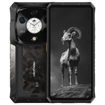 Ulefone Armor 28 Pro 5G AI AMOLED Dual Display 32GB RAM 512GB ROM 50MP Triple Camera 64MP Night Vision Dimensity 7300 6.67 inch 120Hz 10600mAh 120W Fast Charge 50W Wireless Charge WiFi 6E NFC IP68 IP69K Waterproof Rugged Smartphone