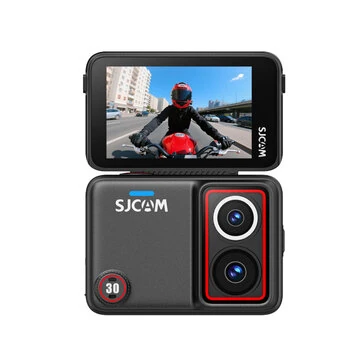 SJCAM SJ30 8K Dual Lens Action Camera Flip Touch Screen 20FPS Ultra HD Night Shooting Travel Vlog Camera Dashcam
