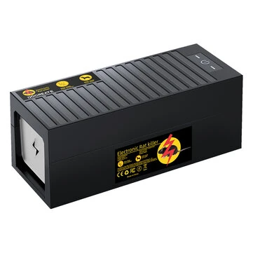 Docreate H600-2 Electric Rat Zapper 1800V High Voltage Mouse Trap Indoor Pest Control Battery USB Powered Compact Design