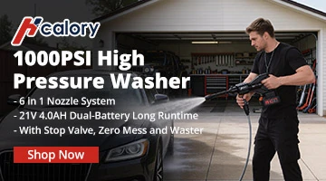 1000PSI High Pressure Washer