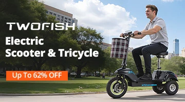 TWOFISH Electric Scooter & Tricycle