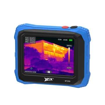 BT900 BT100 BT200 Handheld Thermal Imaging Camera Up To 256x192 IR Resolution -20°C to 550°C Range 25Hz 3.5 Inch Touchscreen Infrared Thermographic Imager