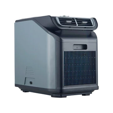 [EU Direct] Xmund Portable Outdoor Air Conditioner 4800 BTU Cooling 4 Core Modes with Temperature Adjustment Ideal for Tent Camping RV Boat and Fishing