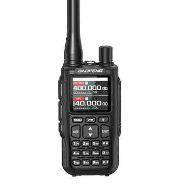 BAOFENG MINI5 Walkie Talkie 2200mAh Battery 999 Channels Type-C Fast Charging bluetooth APP Programming NOAA Weather Alert Emergency Two-Way Radio