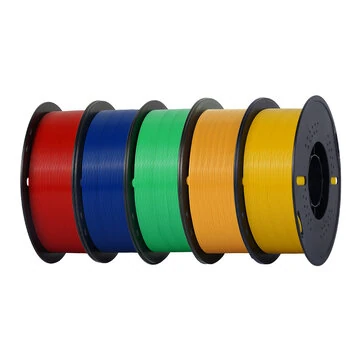 KINGROON PETG 3D Printer Filament 1.75mm 5KG/10KG Red/Dark Blue/Green/Orange/Yellow High Strength Easy to Print Eco-Friendly No Bubbles Smooth Printing High Precision