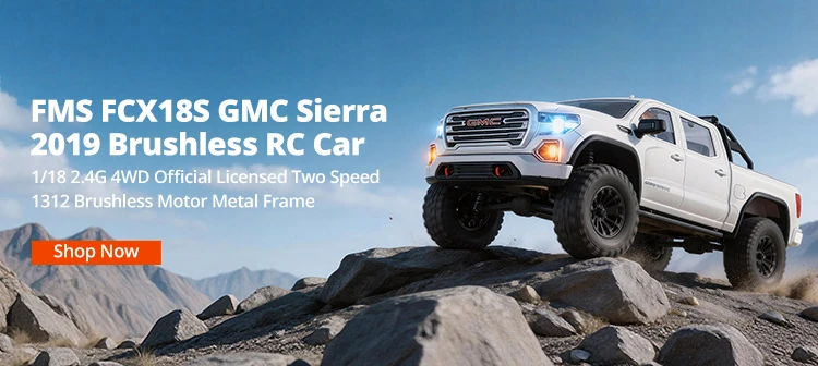 FMS FCX18S GMC Sierra 2019 Brushless RC Car