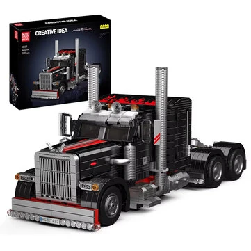 Mould King 10037 The American Truck Building Block Assembly Kit Car Brick Set New Technical Car Toys 1797PCS Kids Christmas Gift