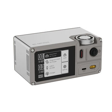 ISDT MP305B Multi-functional Linear DC Regulated Power Supply 2.8Inch Touch Screen USB Type-C Input for 1-6S LiHv LiPo Lilon 1-8S LiFe 1-12S Pb 1-20S NiMH/Cd Battery