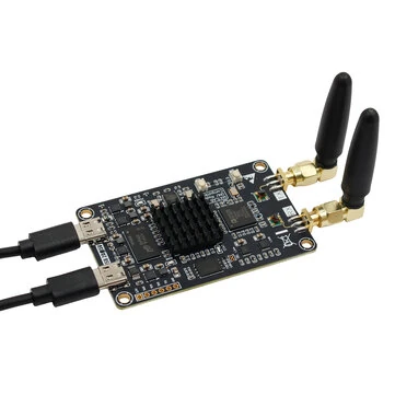 ZYNQ7010 AD9363 Software-Defined Radio Development Board 10MHz-6GHz 512MB DDR3 USB3320 TCXO 40MHz +0.5PPM 32MB QSPI PlutoSDR Firmware Compatible MATLAB & GNU Radio