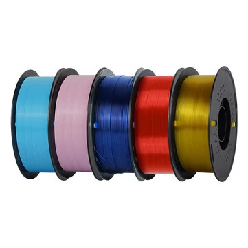 KINGROON PETG 3D Printer Filament 1.75mm Multicolor 5kg Sky Blue/Pink/Fluorescent Blue/Fluorescent Red/Fluorescent Yellow High Strength Easy to Print Eco-Friendly No Bubbles Smooth Printing High Precision