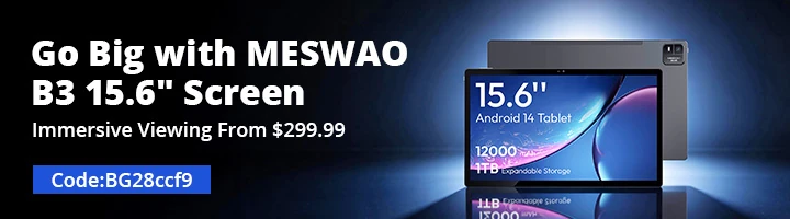 GO Big With MESWAO B3 15.6 Inch Screen