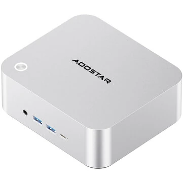 AOOSTAR MACO Mini PC AMD Ryzen 7 PRO 6850H 8 Cores 16 Threads 24GB LPDDR5 1TB SSD WIFI6 BT5.2 Quad Screen Output Oculink Dual 2.5G LAN Mini Computer Desktop PC
