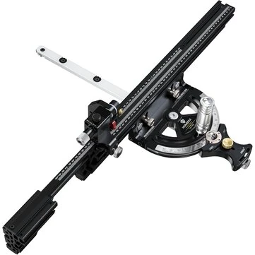 HONGDUI HD-MG21 Precision Miter Gauge For Table Saw With Extended Fence And 0.02mm Micro Adjustable Flip Stop Router Table Precision Angle Setting