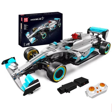 Mould King 13171 Technical Car Building Block Assembly Kit The Remote Control F1 Racing Car Brick Set Car Toys Kid Birthday Gift