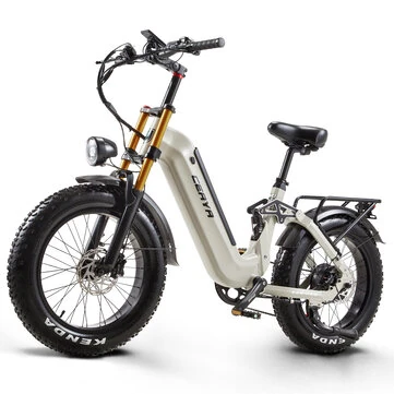 [EU Direct] CEAYA A20PRO Electric Bike 48V 20AH Battery 500W Rated Power 1000W Peak Power Motor 25Km/h Top Speed Oil Brakes 20*4.0inch Fat Tires 70-100KM Max Range 150KG Max Load CEAYA A20 PRO Electric Bicycle