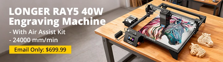 LONGER-RAY5-40W-Laser-Engraver