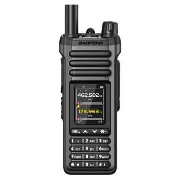 BAOFENG UV-36PRO 10W High Power Talkie Walkie Bluetooth Programming Dual Band Handheld 1000 Channels 136-174MHz VHF 220-260MHz UHF Type-C Charging VOXs NOAA Two-Way Radio with 2 Inch Color Screen for Safety Communication