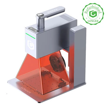 [EU Direct]Refurbished LONGER Nano 6W Portable Laser Engraver Ultra-Fast 5000mm/s Speed High Precision 0.05mm User-Friendly App Control Wood Metal Engraving