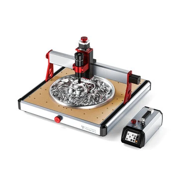 [EU/BR Direct]TWO TREES TTC450 Ultra CNC Router Engraving Machine 500W Spindle 460*460mm Larger Working Area 0.05mm High Precision Engraving for Aluminum Woodworking Acrylic
