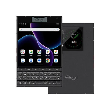 [EU Direct]Unihertz Titan 2 5G Dual Display 4.5 inch 12GB 512GB 50MP Camera Dual SIM 5050mAh 33W QWERTY Physical Keyboard Android 15 Dimensity 7300 Octa Core Smartphone