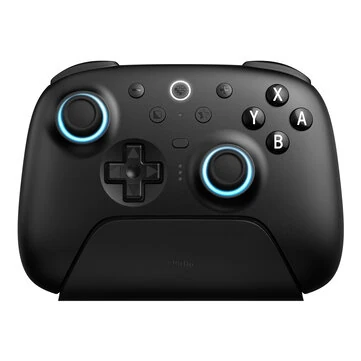 [NS Edition] 8BitDo Ultimate 2 Wireless Gaming Controller Tri-mode with Integrated Charging Dock Dual RGB Joysticks & Hall Effect Triggers Customizable Gaming Gamepad for Nintendo Switch PC