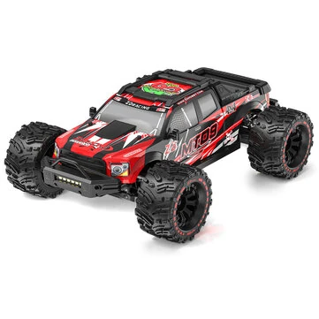 ZD Racing MT09 RTR 1/9 2.4G 4WD 85km/h 4S Brushless RC Car Desert Off-Road Monster Truck Large Foot Metal Chassis Drive Shaft Gears Oil Filled Shocks LED Light Professional High Speed Vehicles Models Toys