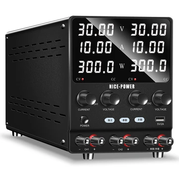 NICE-POWER SPS-2KD Dual-Channel DC Power Supply Series Parallel Independent Triple Output Function Bench Power 120V 60V 30V
