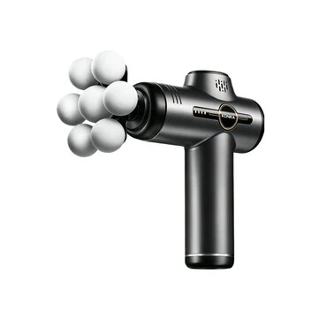 KONKA V1B 7-Head Professional Massage Gun with 9 Massage Heads & LCD Display 99 Speed Levels Adjustable Quiet Operation Portable Muscle Massager for Home Use