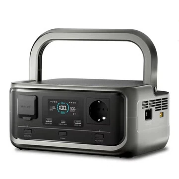 ALLPOWERS VOLIX P300 256Wh Portable Power Station LiFePO4 Battery 300W (Peak 600W) AC Output for Outdoor Travel Home Use Camping